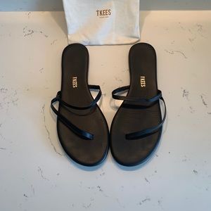COPY - Tkees Sarit Black Sandals